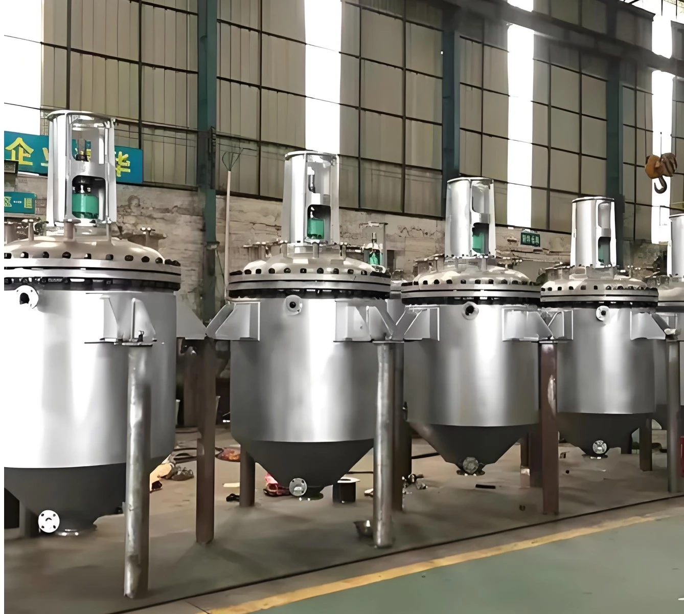 Ptfe Lined Mixing Reactor