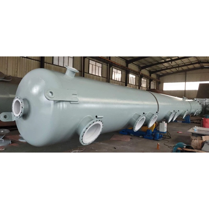 عمود التقطير الكيميائي المبطن بـ PTFE
